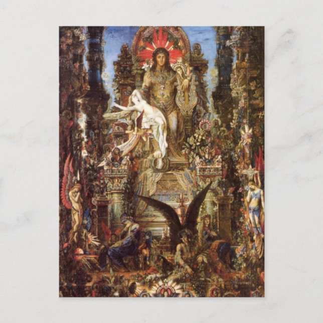 Jupiter und Semele Postkarte (Vorderseite)