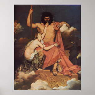 Jupiter und Thetis Poster