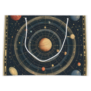 Jupiter-zentrierte Himmelsdiagrammgestaltung (3) Große Geschenktüte