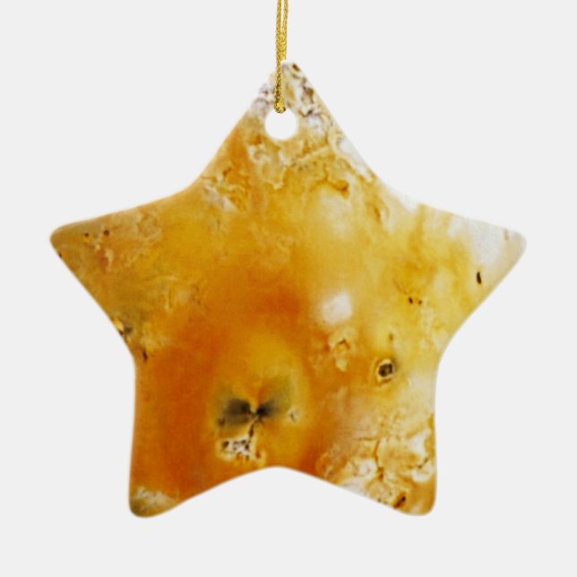 Jupitermond Io Keramik Ornament (Vorne)