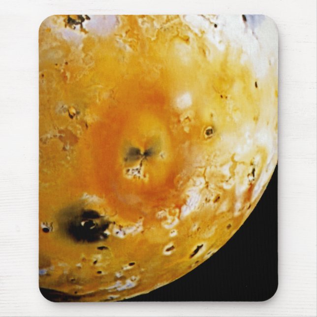 Jupitermond Io Mousepad (Vorne)