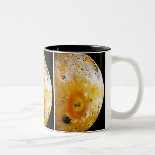 Jupitermond Io Zweifarbige Tasse