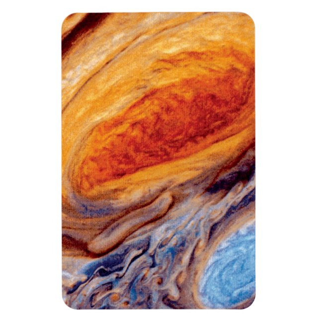 Jupiter's Great Red Spot - NASA Voyager Foto Magnet (Vertikal)
