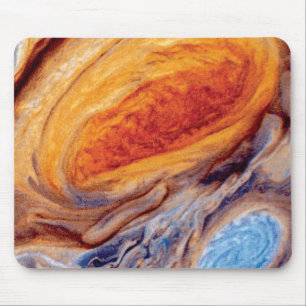 Jupiter's Great Red Spot - NASA Voyager Foto Mousepad