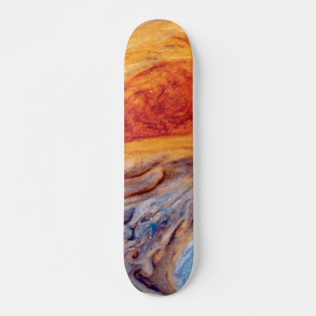 Jupiter's Great Red Spot - NASA Voyager Foto Skateboard (Vorne)