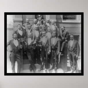 Jura-Absolventen der Universität Howard 1899 Poster