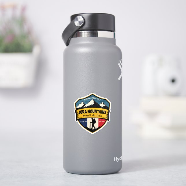 Jura Mountains , Bourgogne–Franche-Comté, France  Aufkleber (HydroFlask)