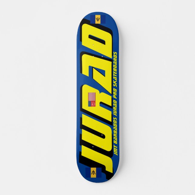 JURAD JMT BARB 7 3/4" Skateboard Deck (Vorne)