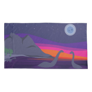 Jurasonnenuntergang Kissenbezug