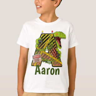 Jurassic Alphabet   Individuelle Name des Anfangss T-Shirt
