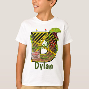 Jurassic Alphabet   Individuelle Name des Anfangss T-Shirt