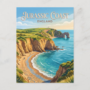 Jurassic Coast England Postkarte