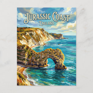 Jurassic Coast England Postkarte
