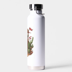 Jurassic Cowboy-Schädel � Lustiger Dino-Rodeo Trinkflasche