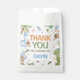 Jurassic Cute Dinosaur Birthday Party Geschenktütchen