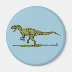 Jurassic Dinosaur Allosaurus Magnet