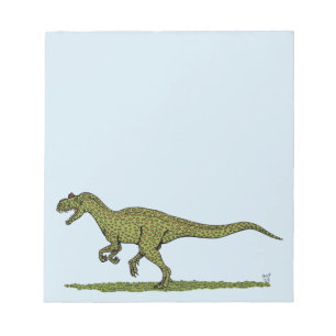 Jurassic Dinosaur Allosaurus Notizblock