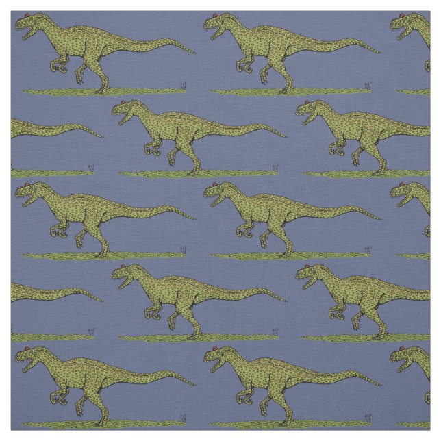 Jurassic Dinosaur Allosaurus Stoff (Muster)