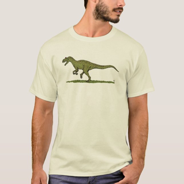 Jurassic Dinosaur Allosaurus T-Shirt (Vorderseite)