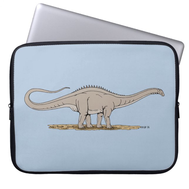 Jurassic Dinosaur Apatosaurus Laptopschutzhülle (Vorderseite)