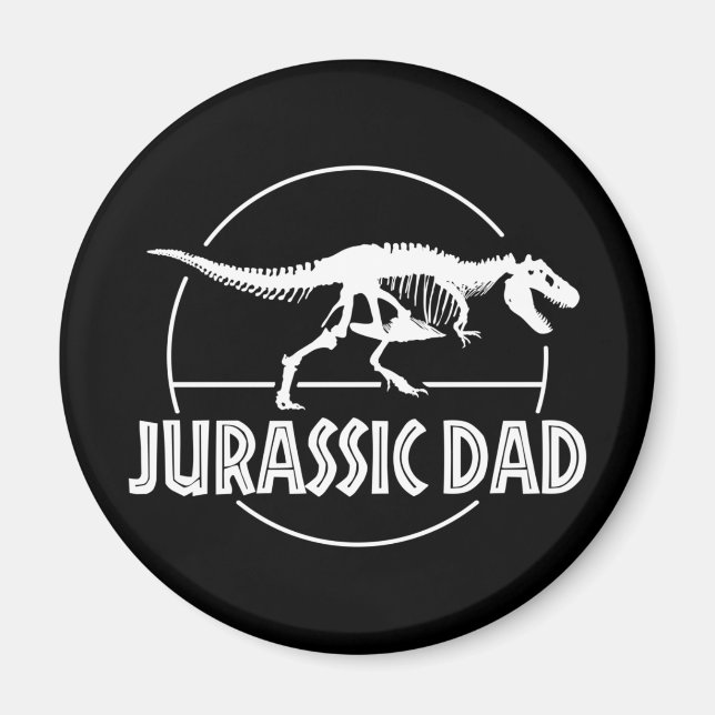 Jurassic Dinosaur Vater Magnet (Vorne)