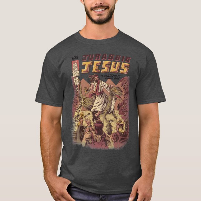 JURASSIC JESUS family T-Shirt (Vorderseite)