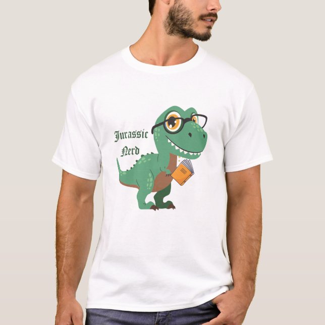 Jurassic nerd T-Shirt (Vorderseite)