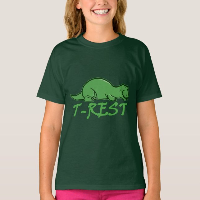Jurassic Nickerchen Time T-Shirt (Vorderseite)