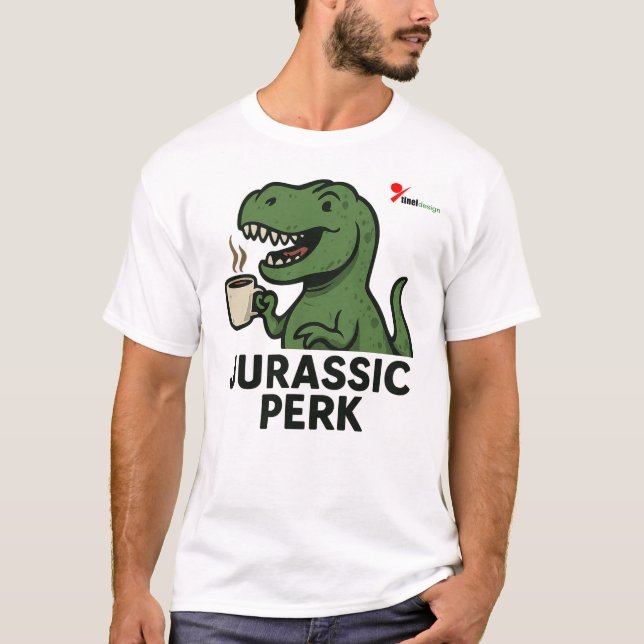 Jurassic Perk T-Shirt (Vorderseite)