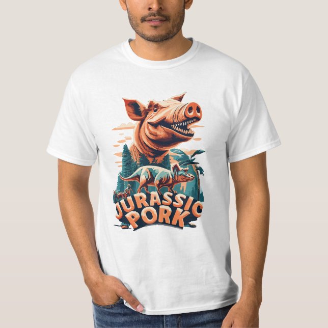 JURASSIC PORK T-Shirt (Vorderseite)