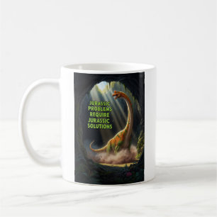 Jurassic-Probleme Kaffeetasse