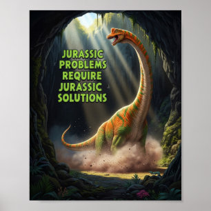 Jurassic Probleme Poster