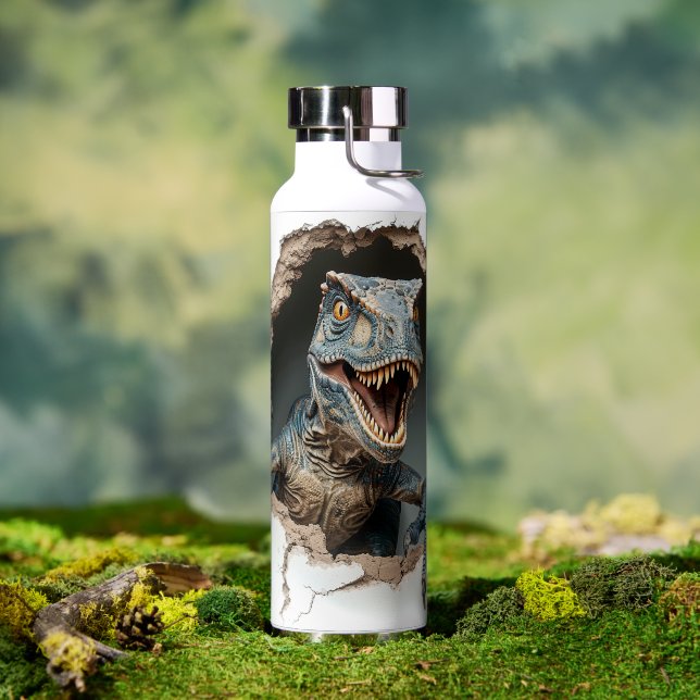 Jurassic Raptor Dinosaur Velociraptor Wasserflasch Trinkflasche (Außenbereich)