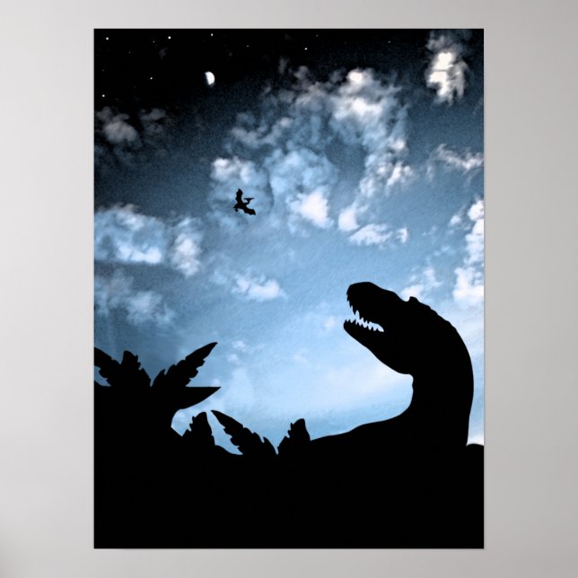 Jurassic Sky Poster (Vorne)
