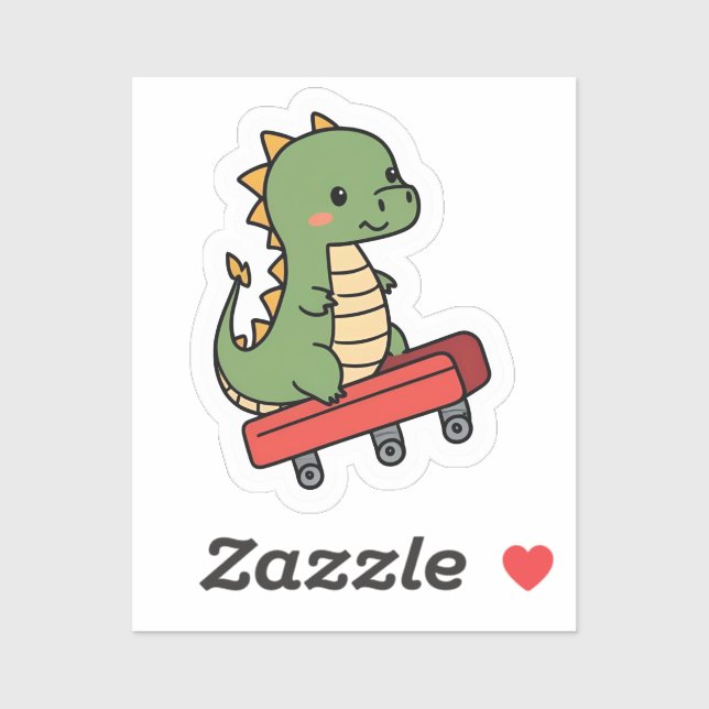 Jurassic Thrills Sticker (Blatt)