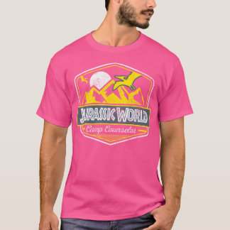 Jurassic World Camp Counselor Emblem Graphic T-Shirt