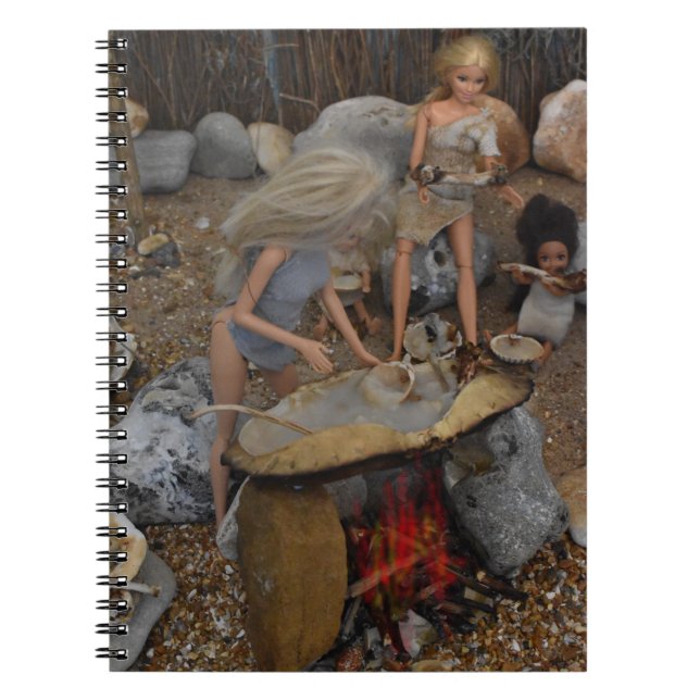 Jurassische Essenszeit. Notizblock (Vorderseite)