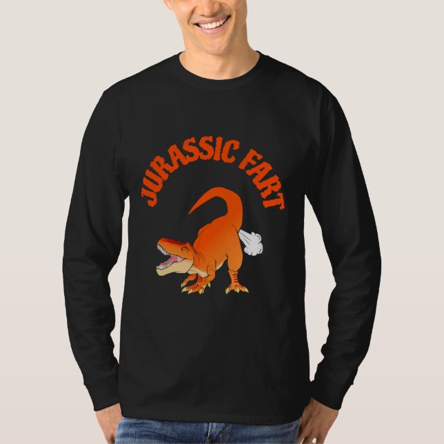 Jurassische Furz T-Shirt (Vorderseite)
