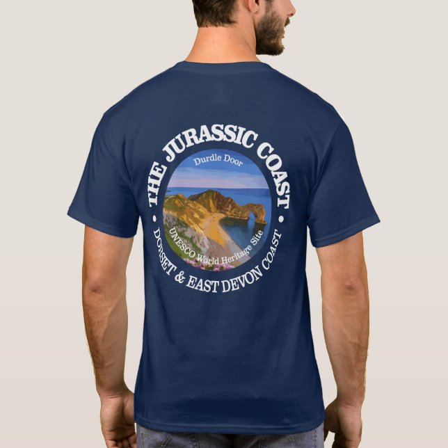 Jurassische Küste T-Shirt (Rückseite)