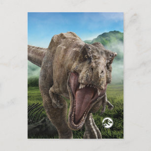 Jurassische Welt   T. Rex - Instinkt zur Jagd Postkarte