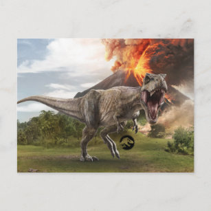 Jurassische Welt   T. Rex Postkarte