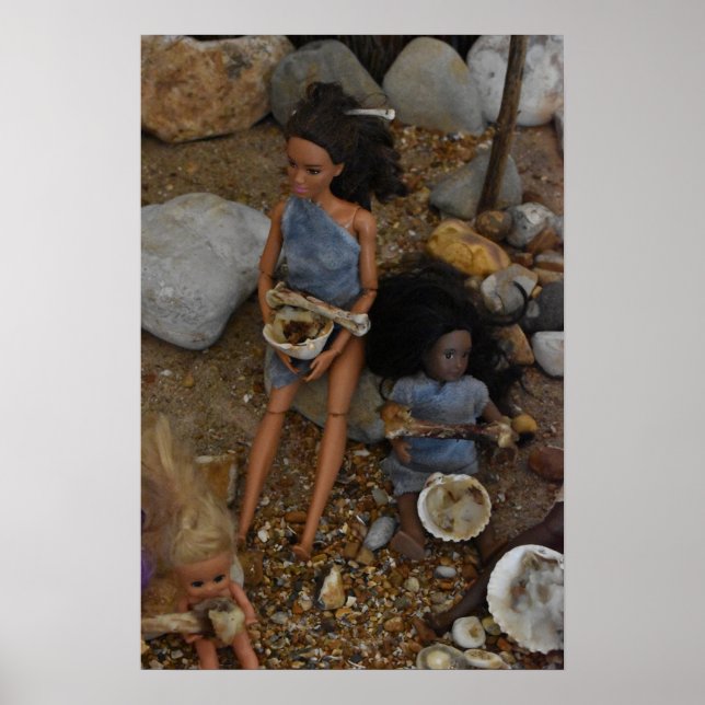 Jurassisches Leben. Poster (Vorne)