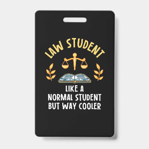 Jurastudenten sind cooler ausweis