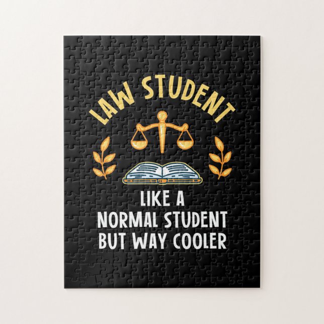 Jurastudenten sind Cooler Puzzle (Vertikal)