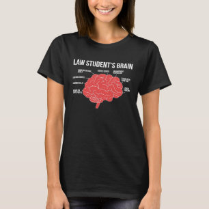 Jurastudentin als Rechtsanwalt an der juristischen T-Shirt