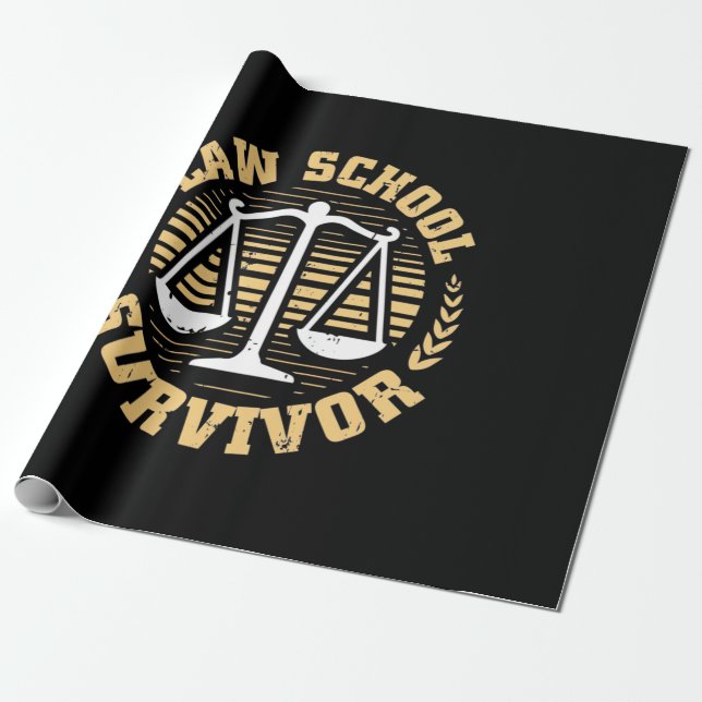 Jurastudentin Geschenkpapier (Ungerollt)