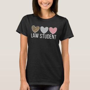 Jurastudentin hört Anwalt als Jurastudium T-Shirt