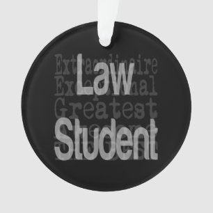 Jurastudentin Ornament