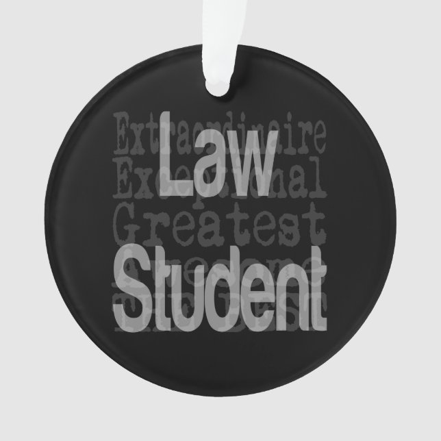 Jurastudentin Ornament (Vorderseite)