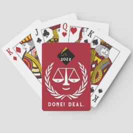 Jurastudium Abschluss Gift Classic Playing Cards Spielkarten